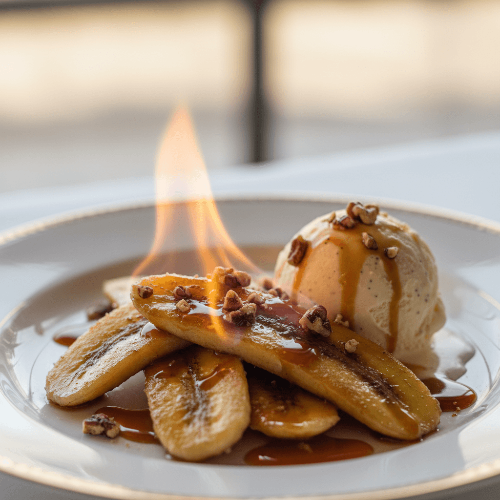 Bananes Flambées