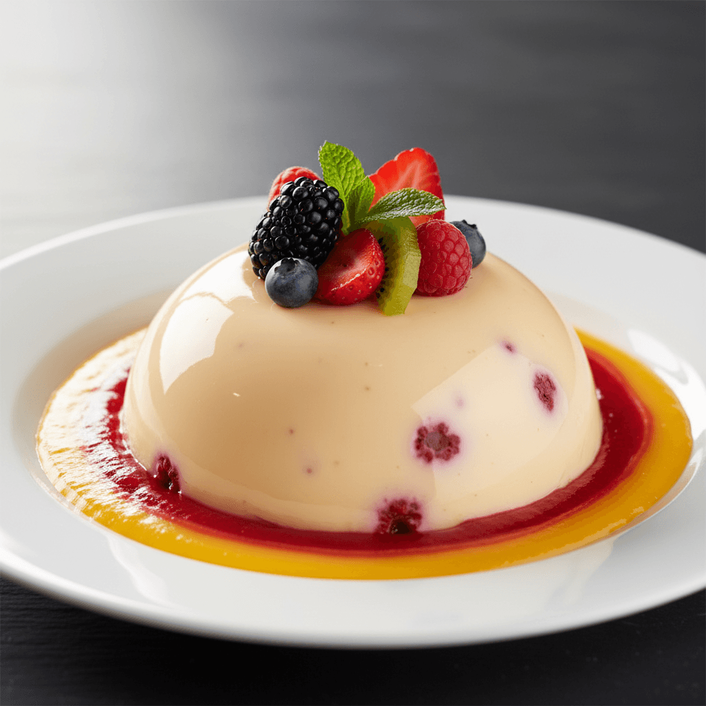 Bavarois aux Fruits (Crème bavaroise aux fruits)