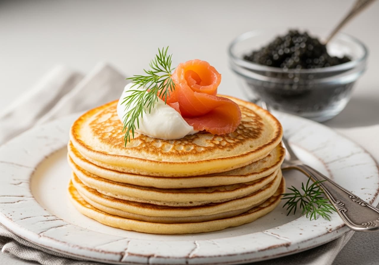 Blinis classiques français
