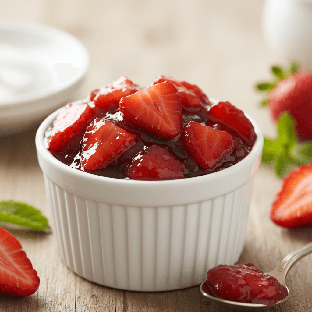 Confiture de fraises du Québec