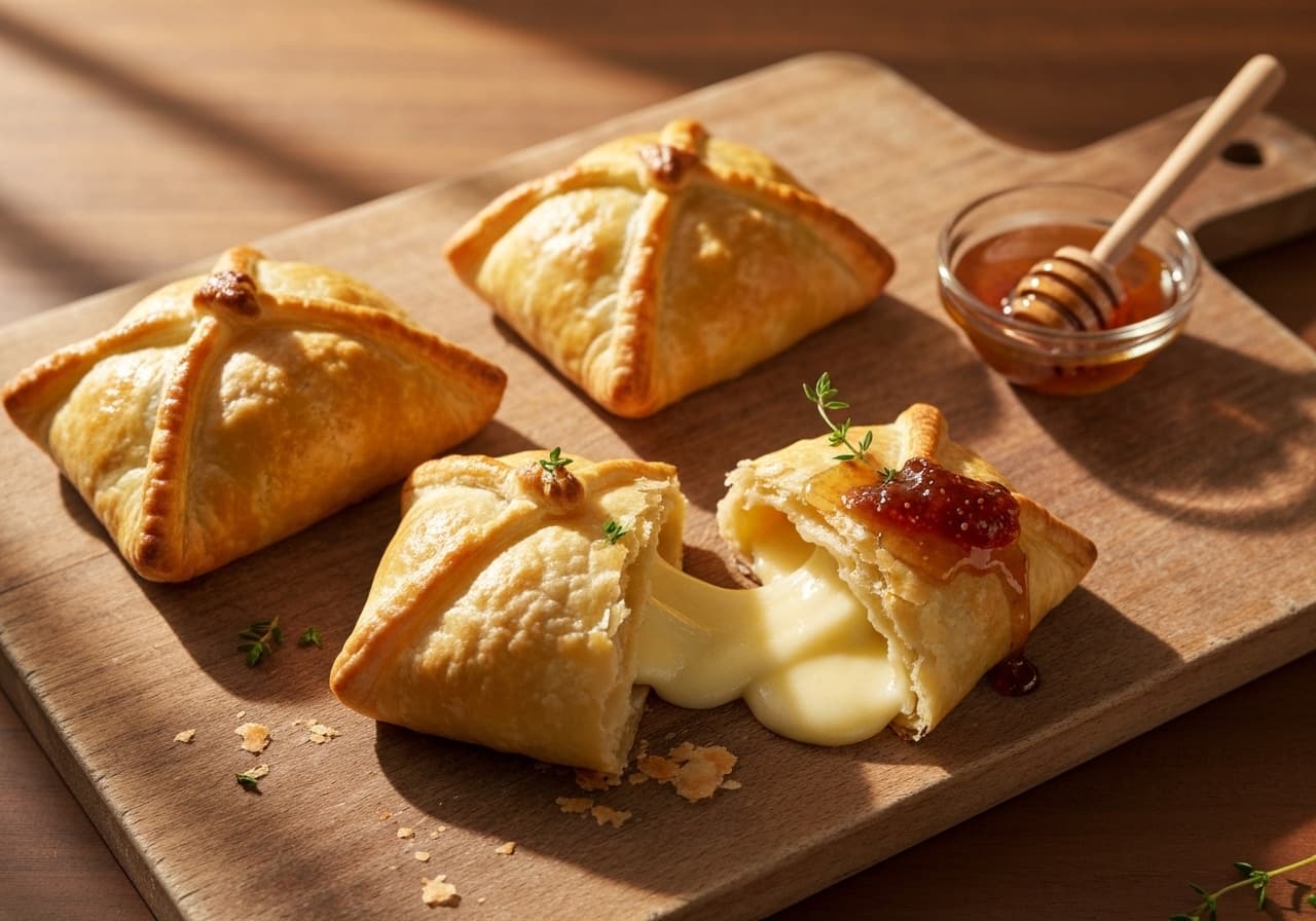 Crispy Camembert Parcels