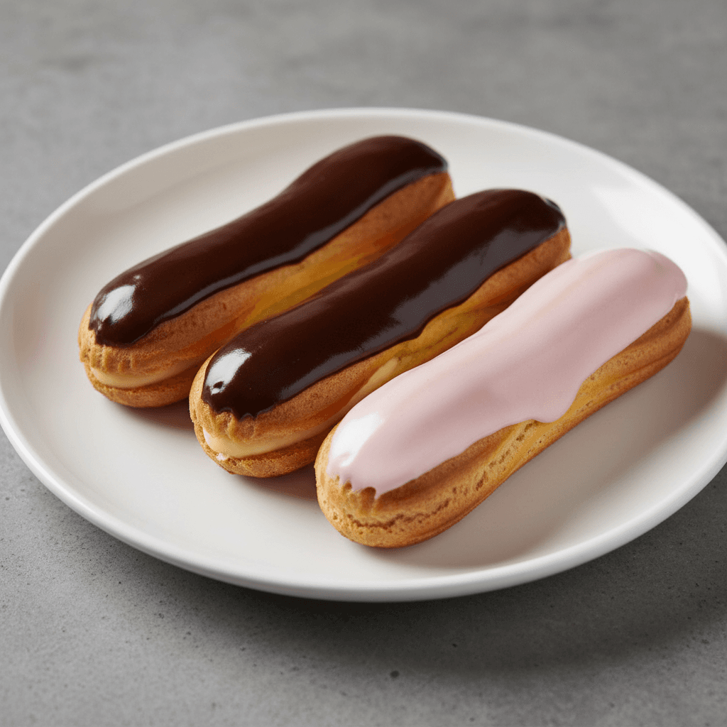 Éclairs classiques au chocolat