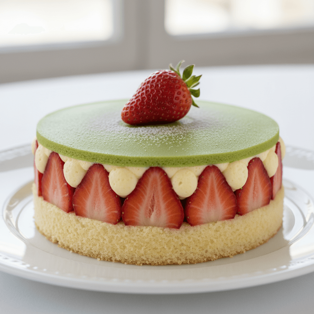 Fraisier : Gâteau classique français aux fraises