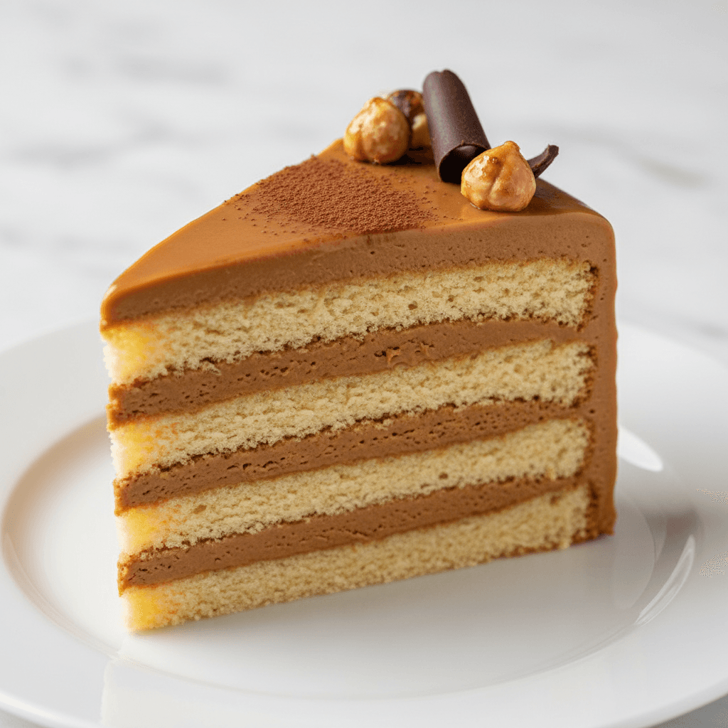 Gâteau au Praliné