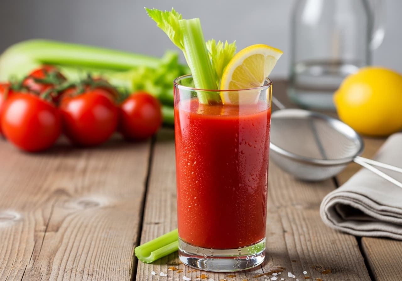 Jus de tomate maison