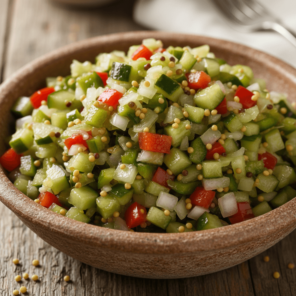 Marinades maison (relish)