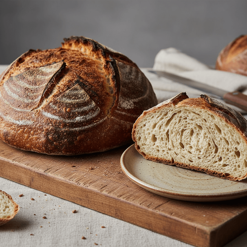 Miche de pain à l'ancienne