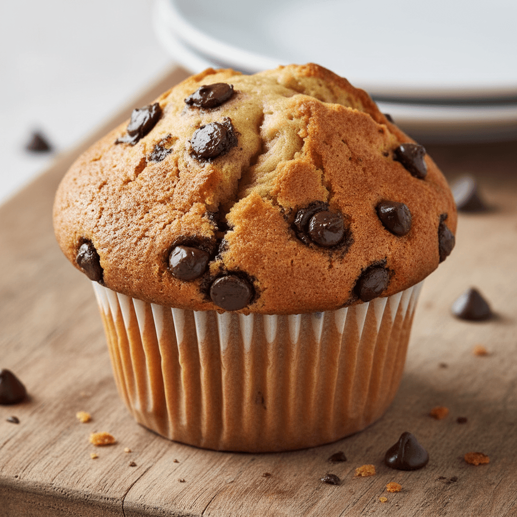 Chocolate Chip Muffins (Muffins aux Pépites de Chocolat)