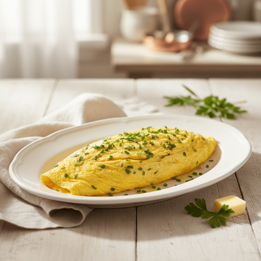 Omelette aux Fines Herbes