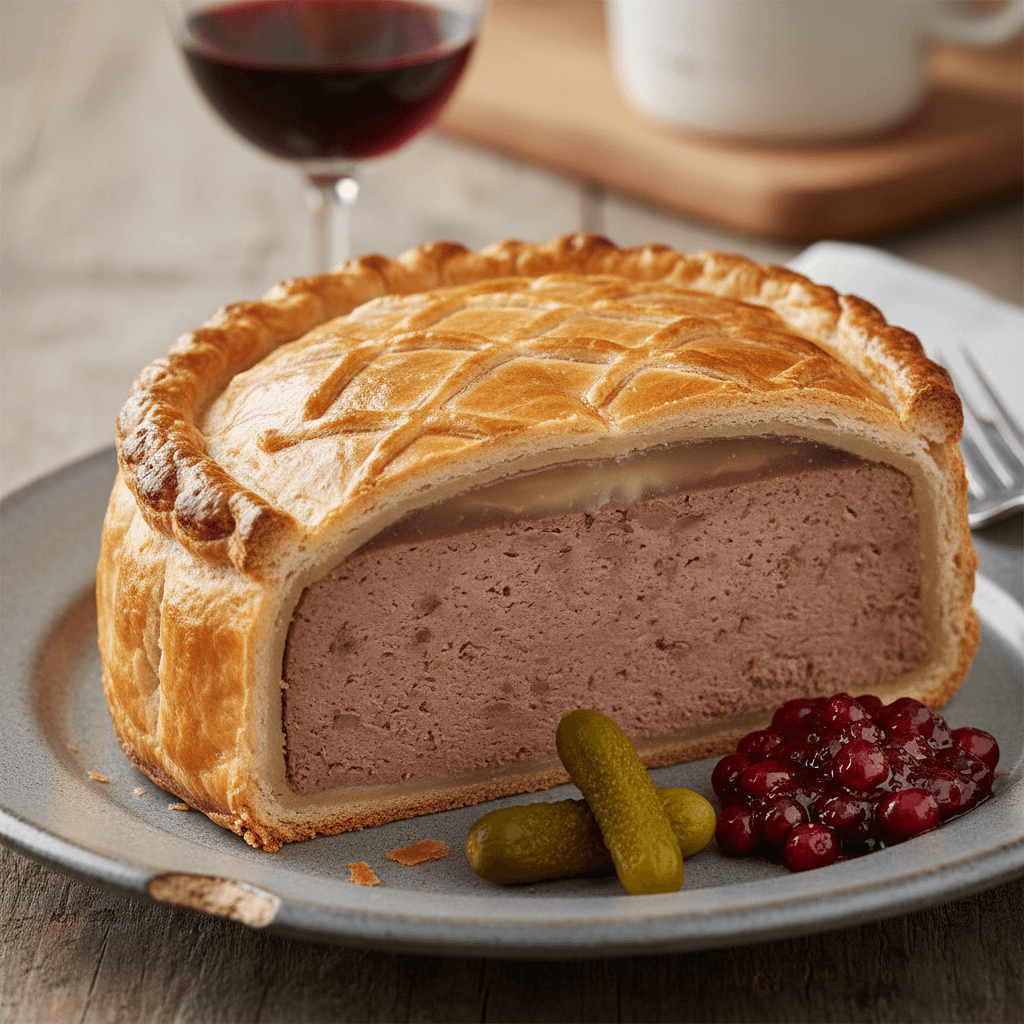 Pâté de chevreuil en croûte