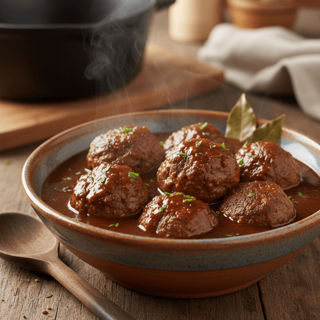 Ragoût de boulettes