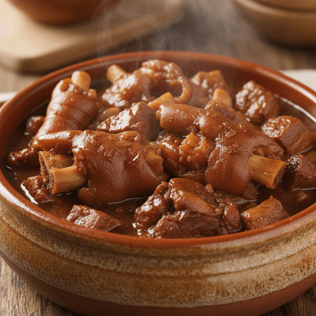 Ragoût de pattes de cochon