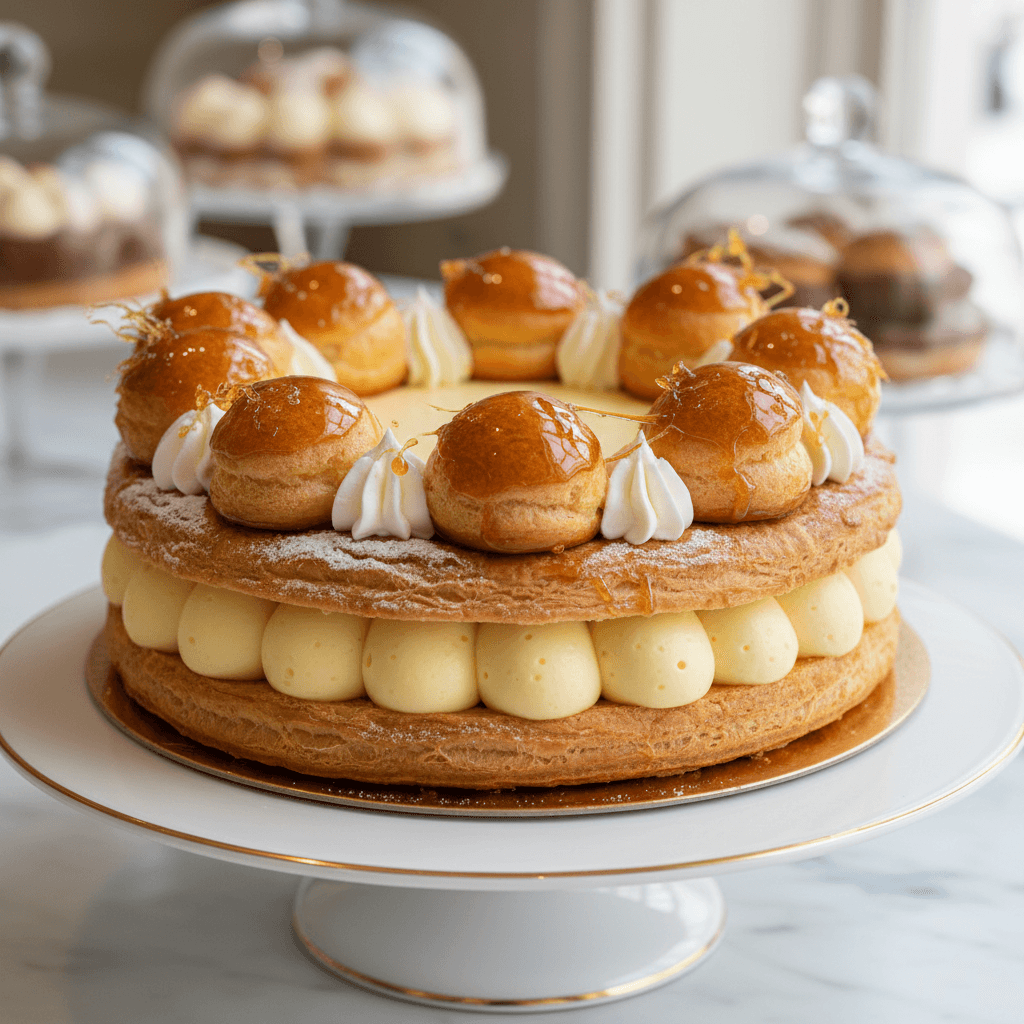 Gâteau Saint-Honoré Classique Français
