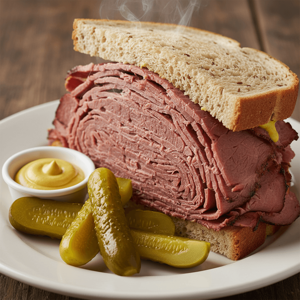Sandwich au smoked meat