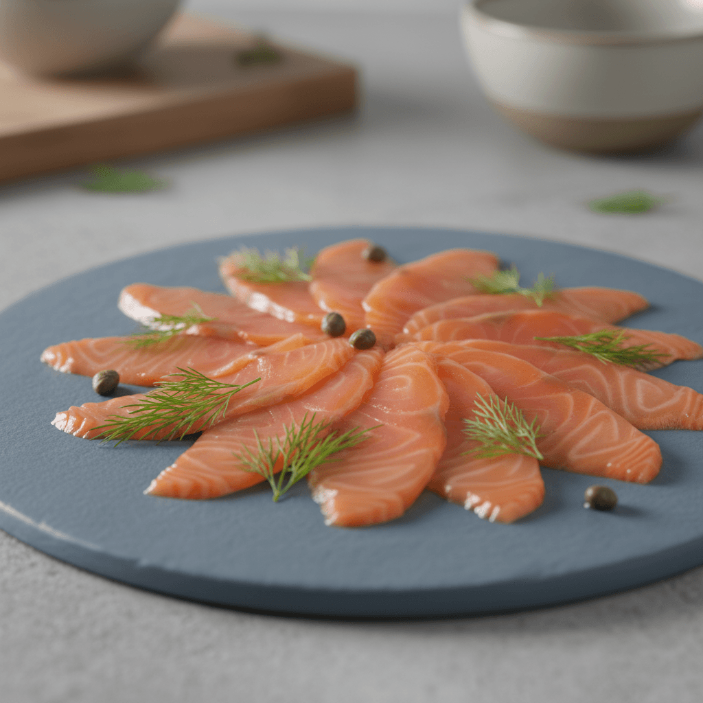 Saumon fumé à froid