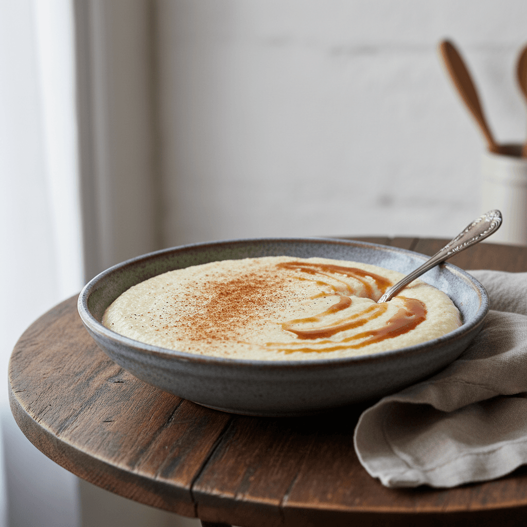Semoule au Lait (Pouding de Semoule à la Française)