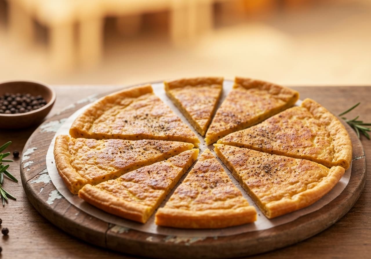 Socca Française Authentique (Galette de Pois Chiches)