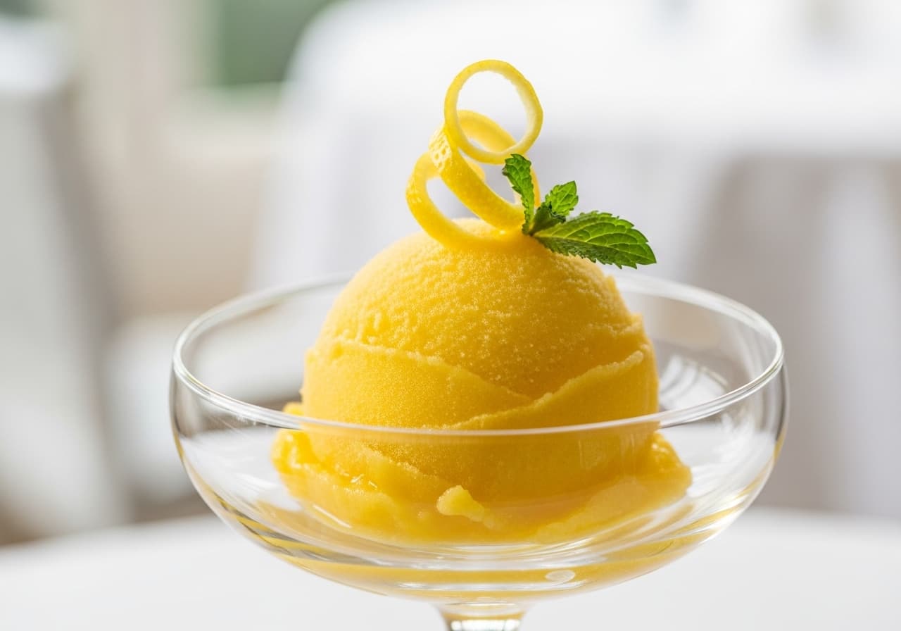 Sorbet au Citron Classique