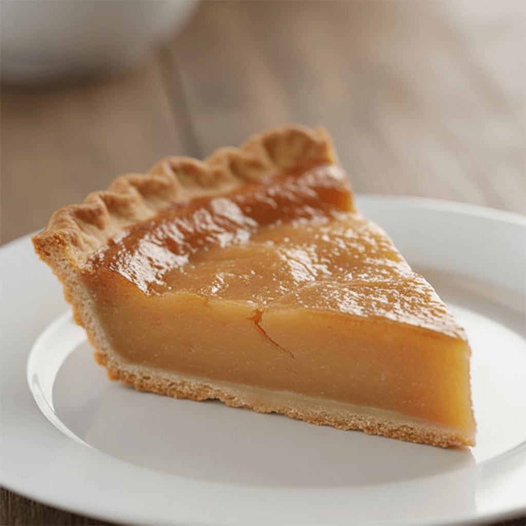 Tarte au sucre à la crème