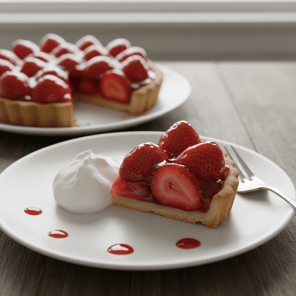 Tarte aux fraises du Québec