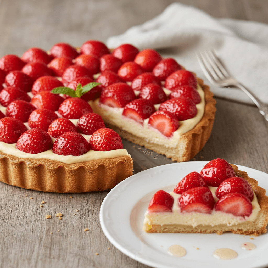 Tarte aux Fraises