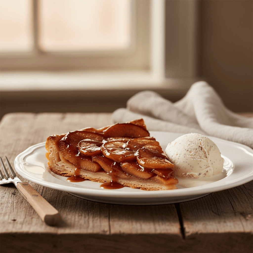 Tarte Tatin classique à la française
