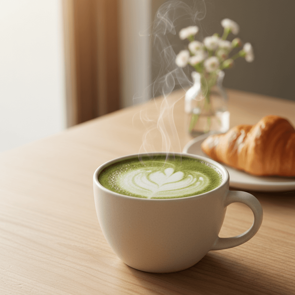 Latte au Thé Matcha