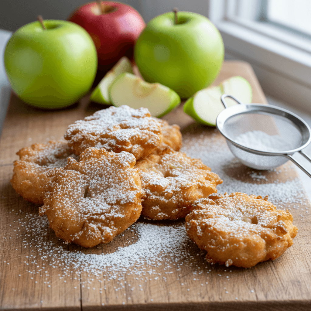 Beignets aux Pommes (Fritters de Pommes à la Française)
