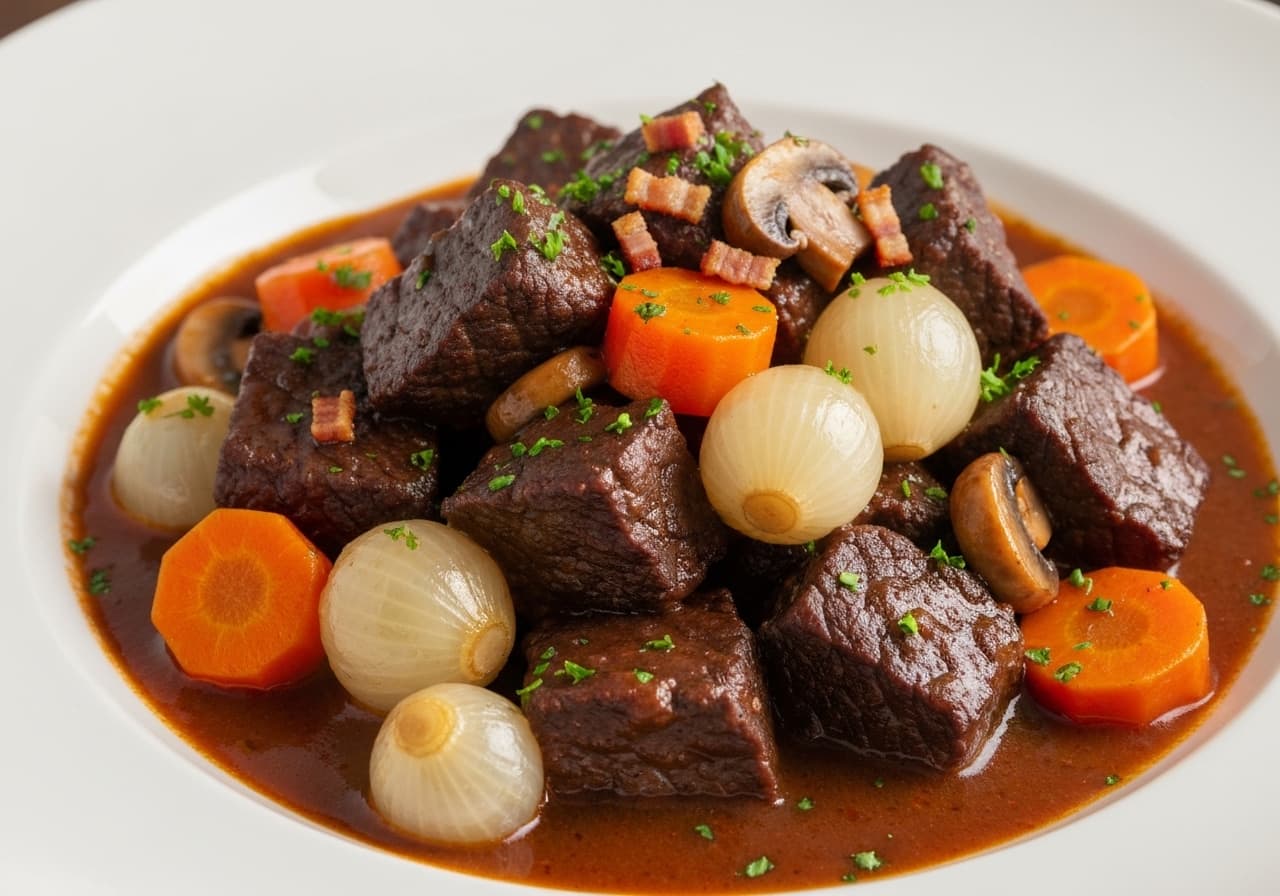 Ternera Bourguignon