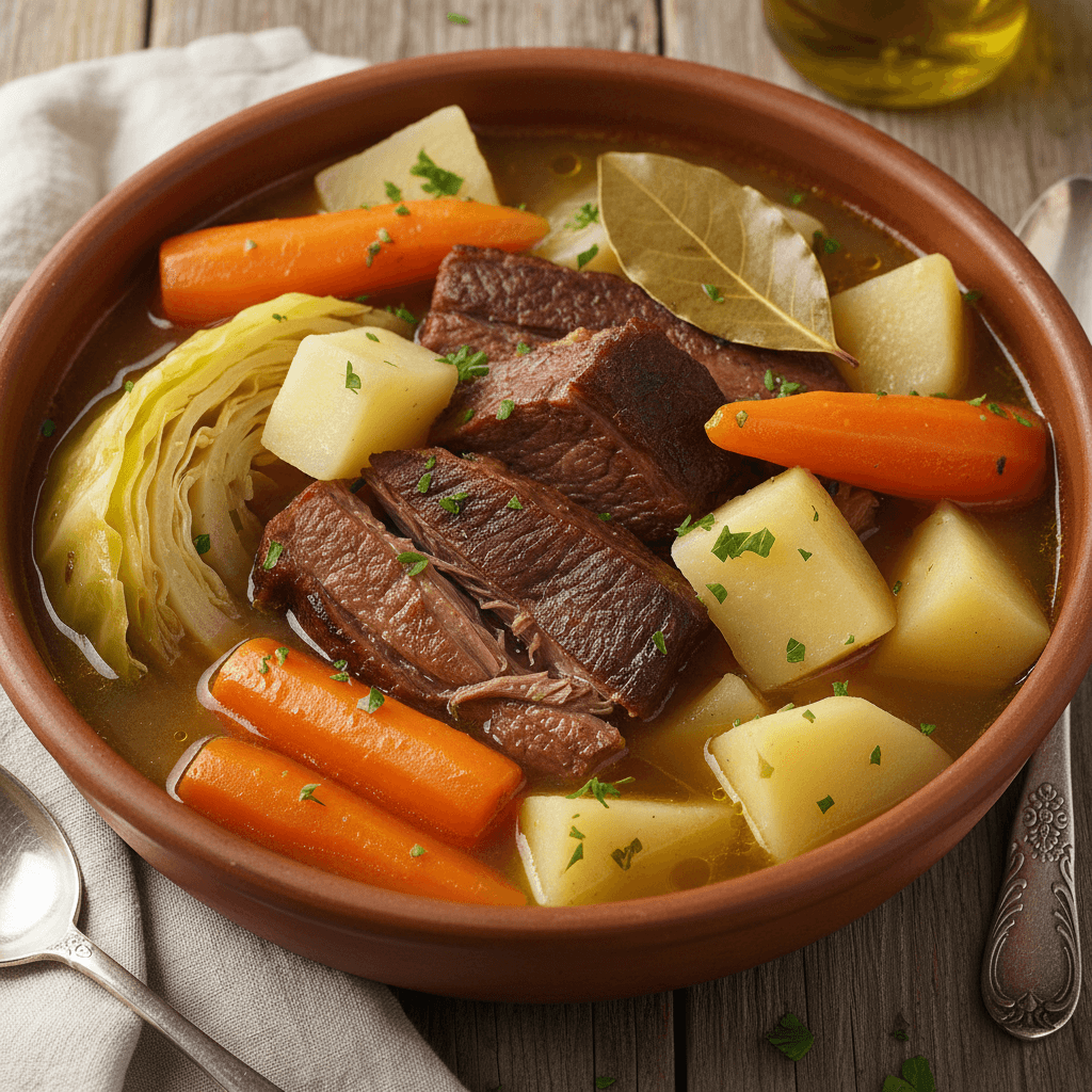 Bouilli de légumes (pot-au-feu québécois)