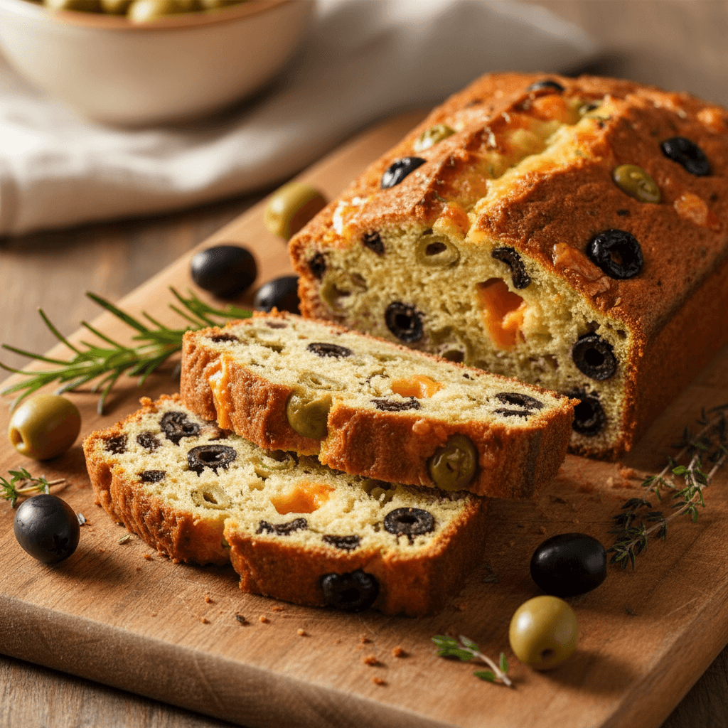 Cake Salé Français aux Olives