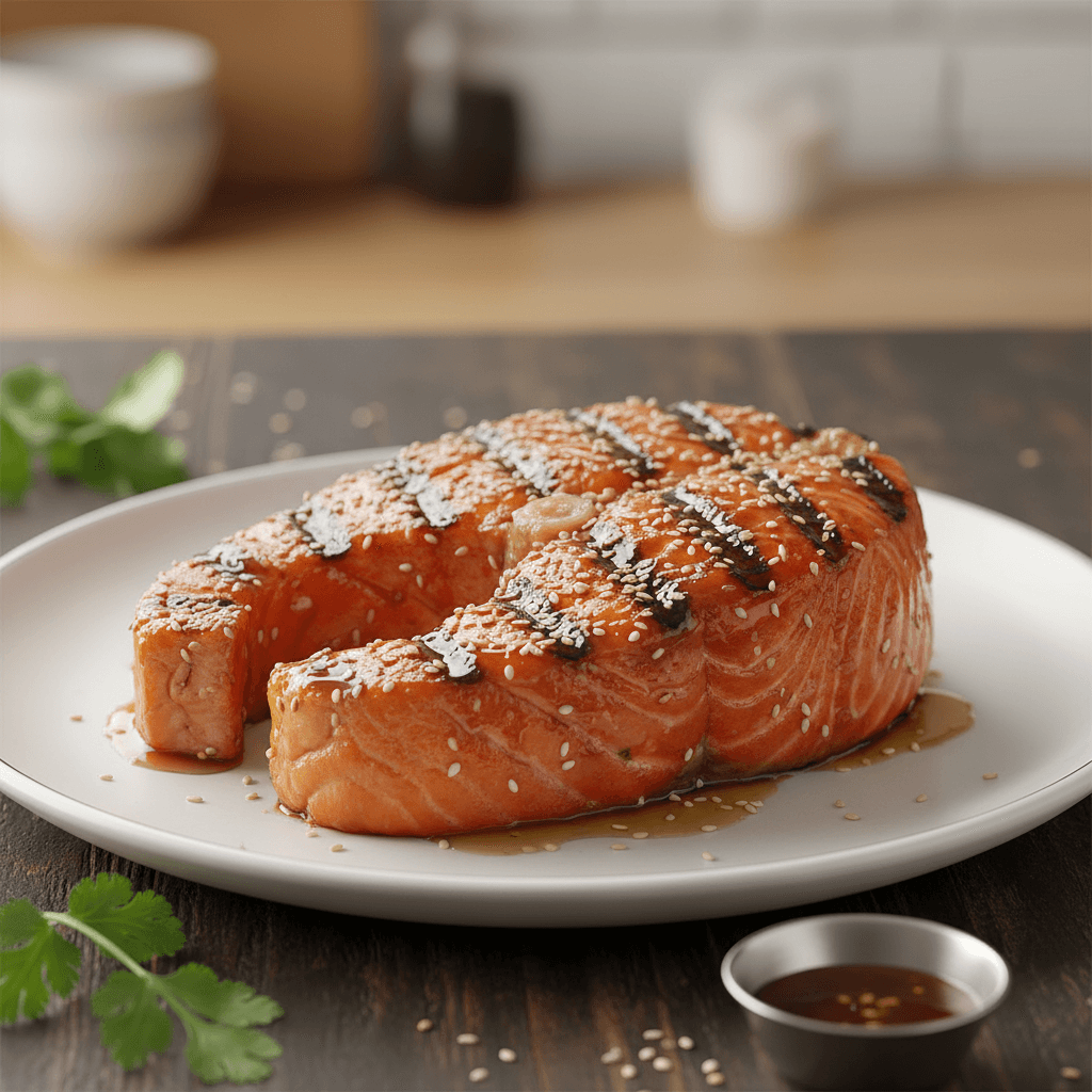 Darnes de saumon grillées