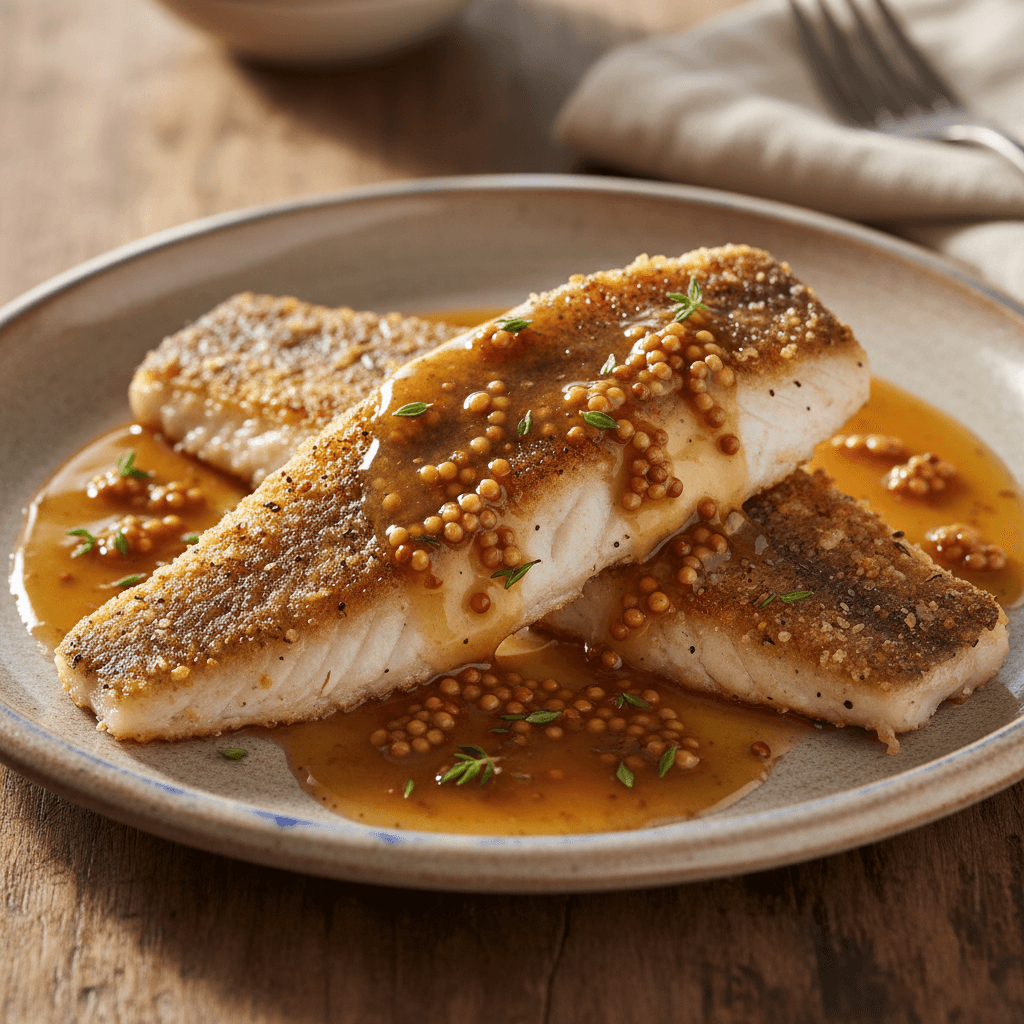 Doré au beurre d'érable