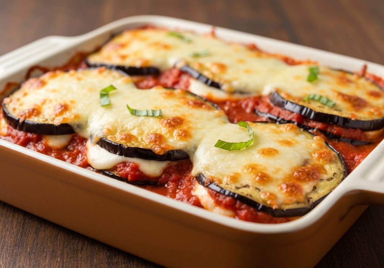 Aubergine à la Parmigiana