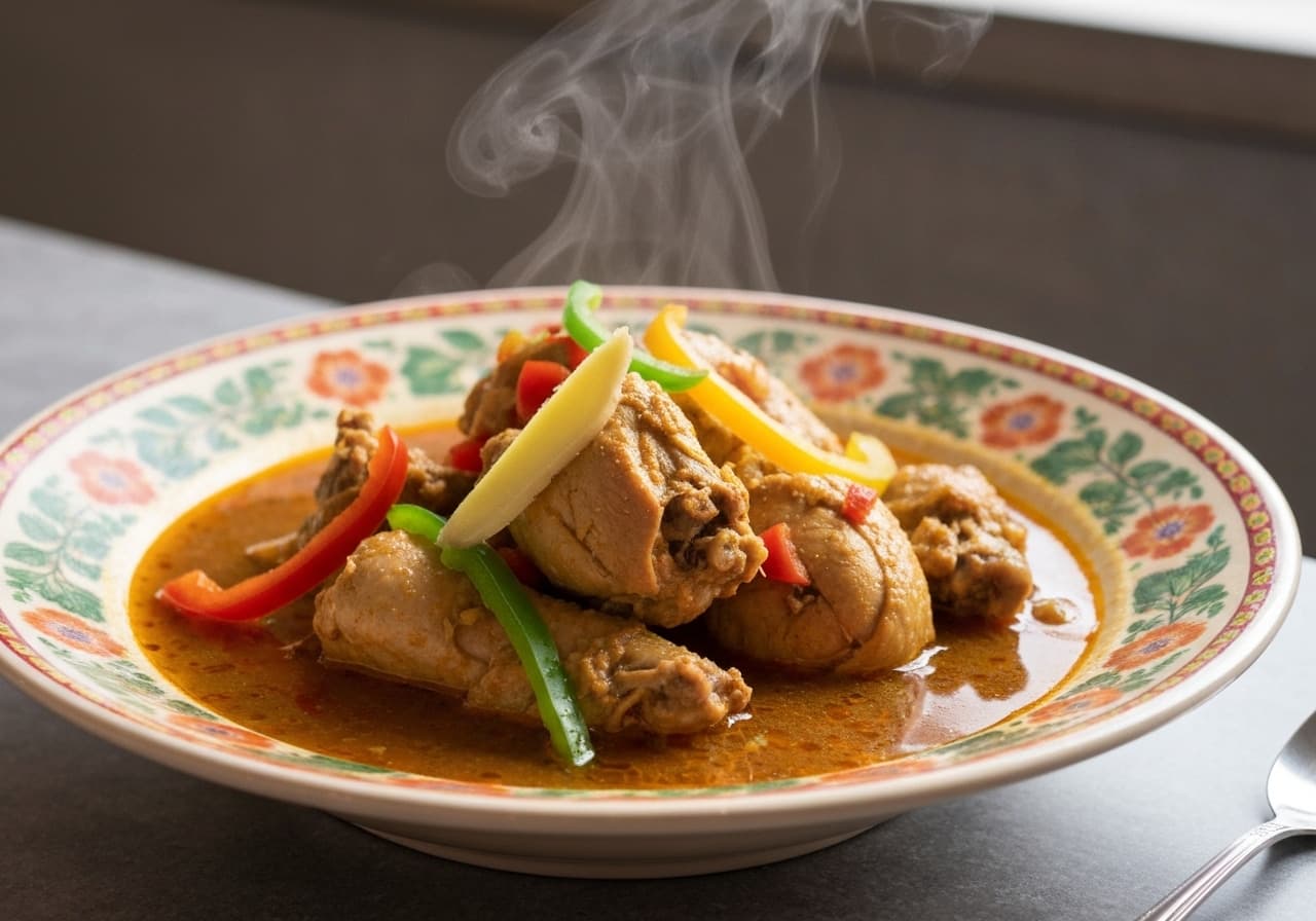 Doro Wat Éthiopien (Ragoût de Poulet Épicé)