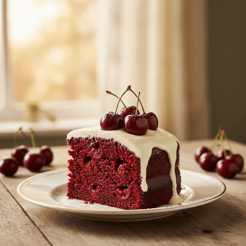 Gâteau aux cerises