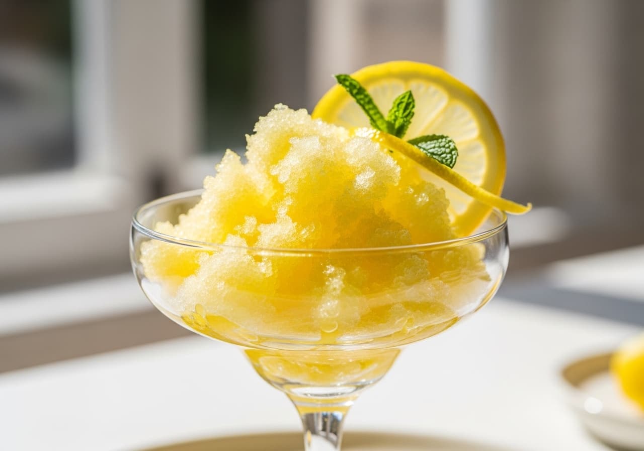 Granité (Dessert Glacé Français)