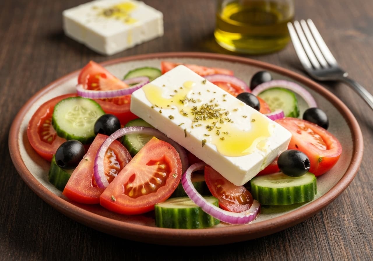 Salade Grecque (Horiatiki Salata)