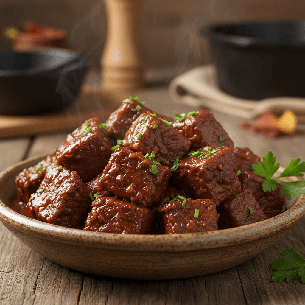 Mijoté d'ours à l'érable