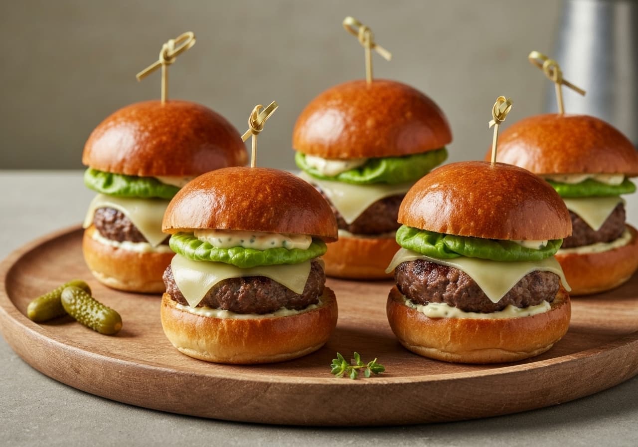 Mini-Burgers Français