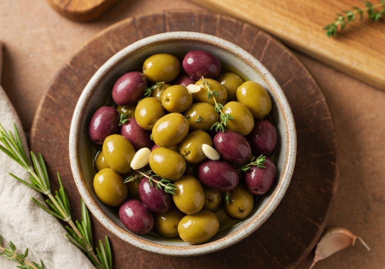 Olives Marinées