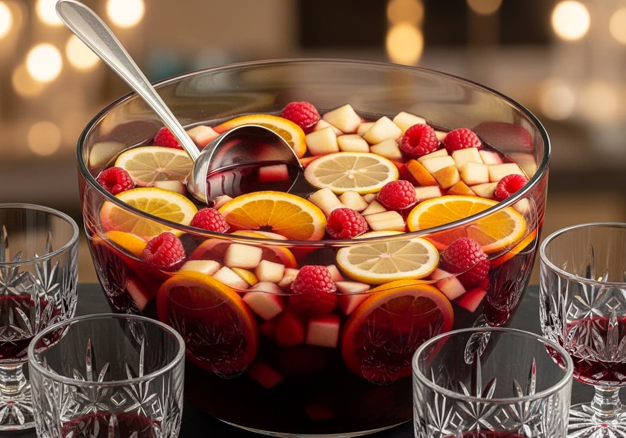 Punch Français au Vin Rouge