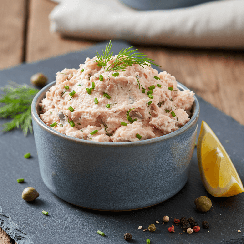 Rillettes de truite mouchetée