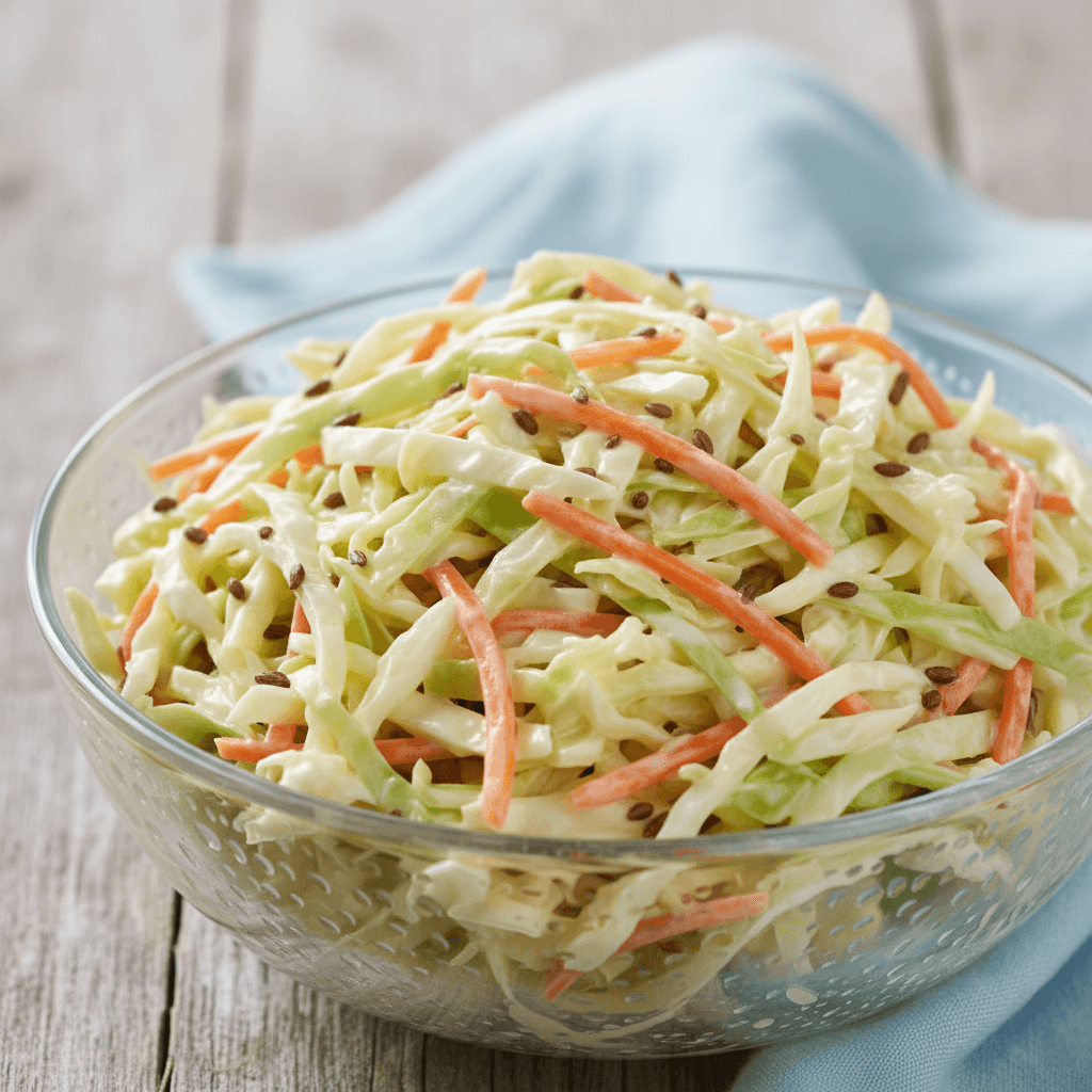 Salade de chou crémeuse (coleslaw)