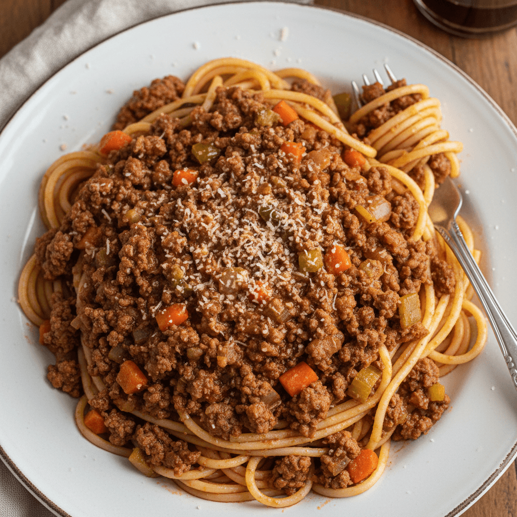 Sauce à spaghetti québécoise