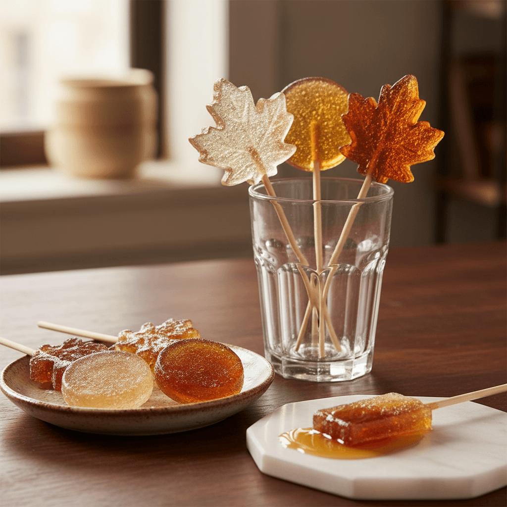 Sucettes à l'érable