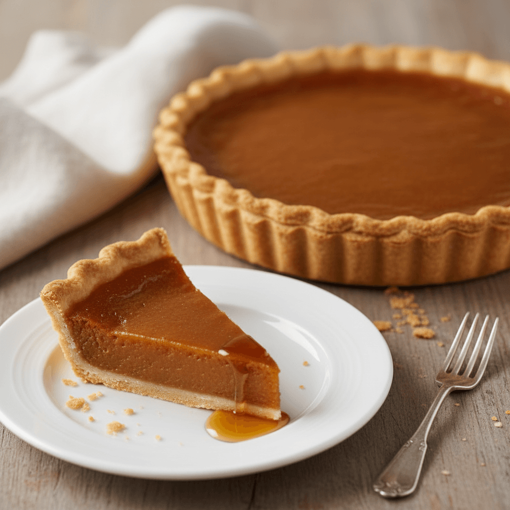 Tarte au sirop d'érable