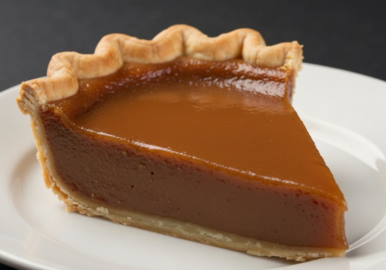 Tarte traditionnelle québécoise au sucre à la crème