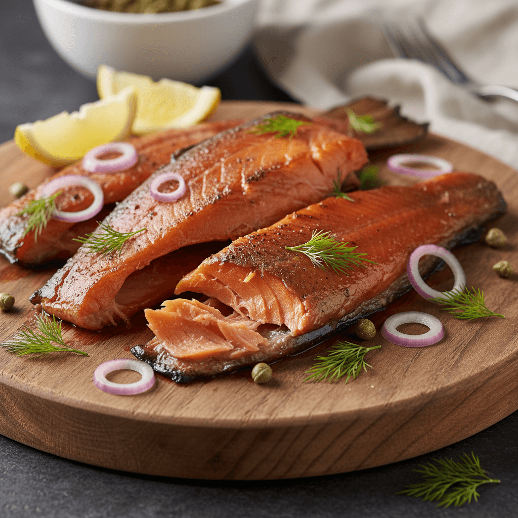 Truite fumée à l'érable